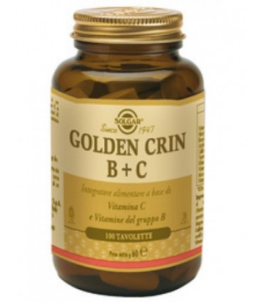 SOLGAR GOLDEN CRIN B+C 100 TAVOLETTE 